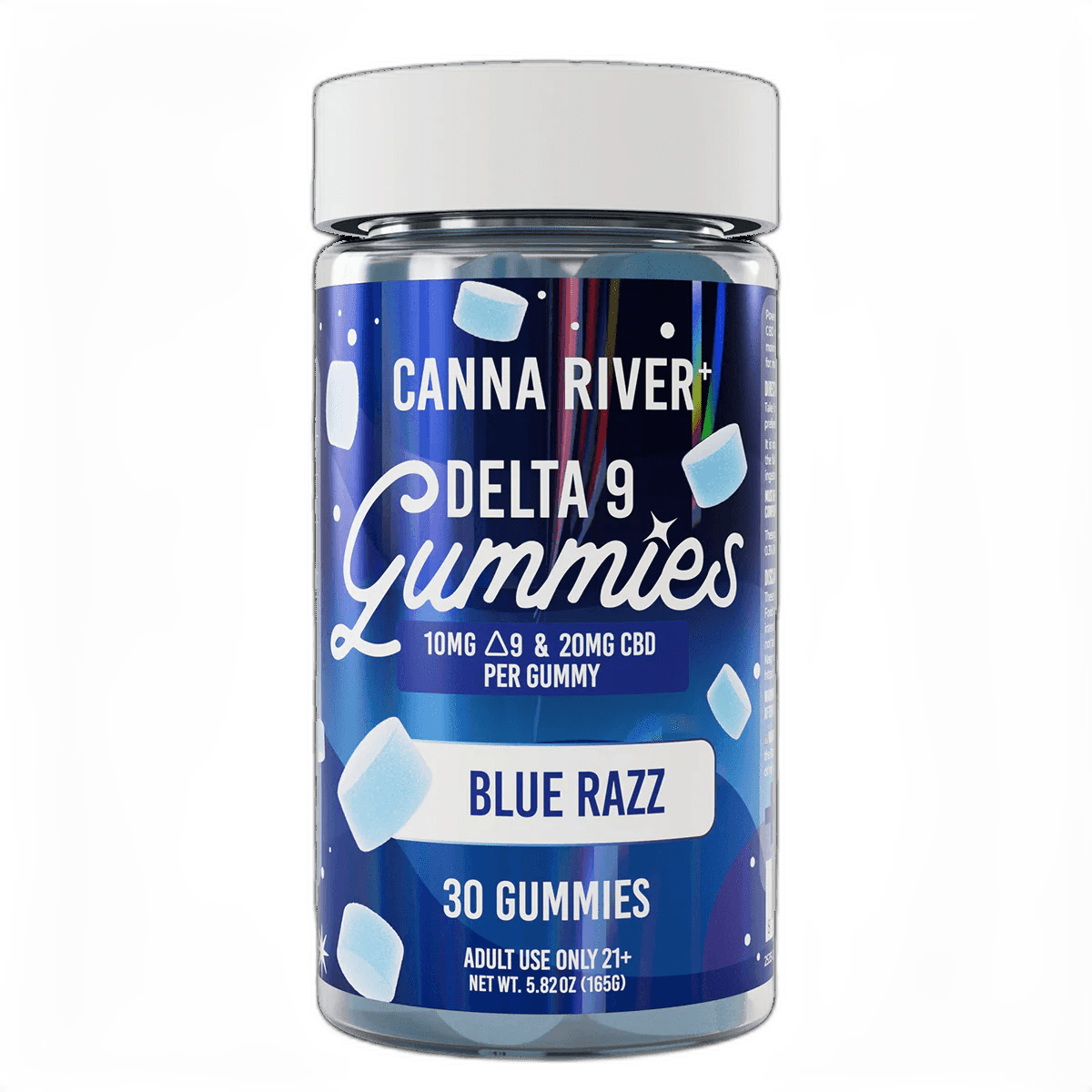 Canna River Full Spectrum D9 Gummies THC - 30un