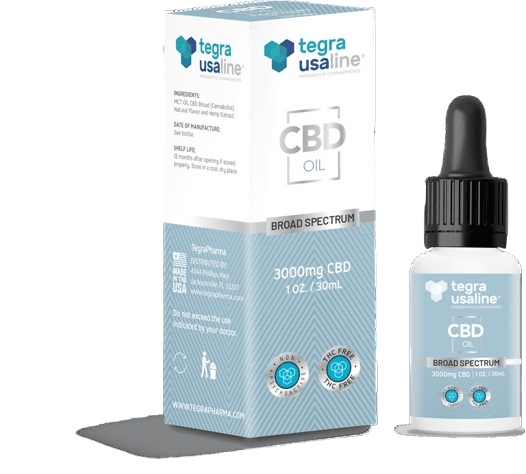 Tegra Usaline Broad Oil CBD 3.000mg