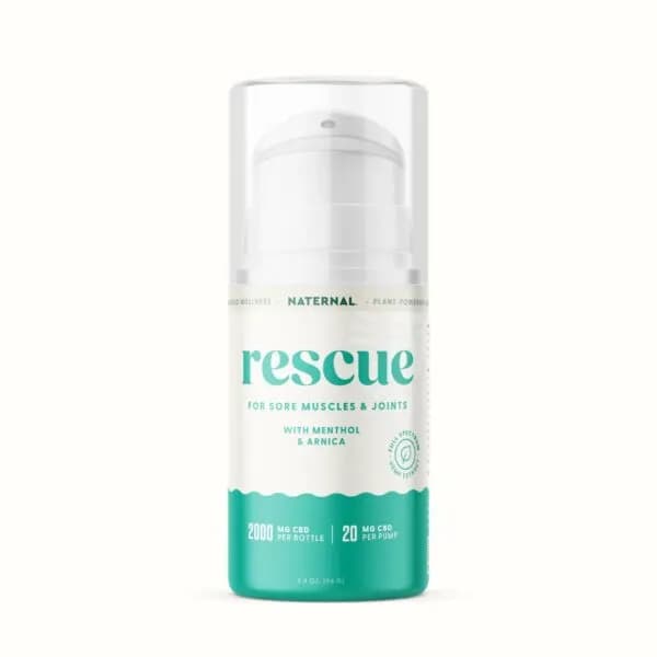 Naternal Rescue CBD Muscle Cream 2000mg
